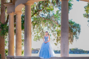 Orlando Sweet 16 photographer capturing birthday girl in elegant dress