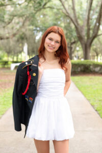 orlando senior portrait at golden hour