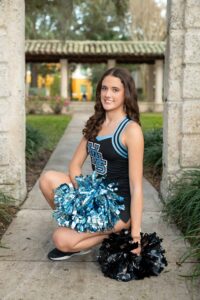 High school senior dance team photo shoot in Orlando