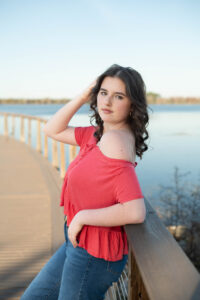 Orlando senior photographer capturing a Timber Creek High School senior girl